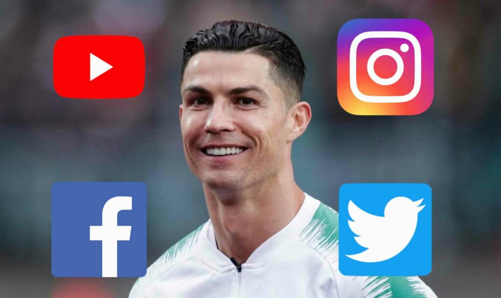 cr7 social media