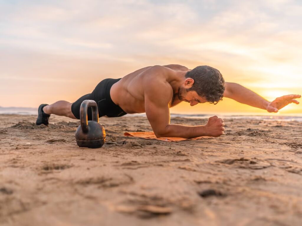  Male Doing Exercises