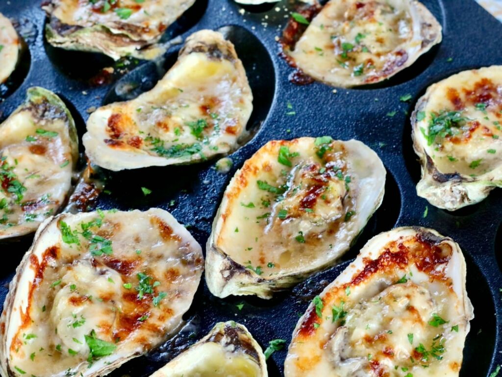 Roasted Oysters 