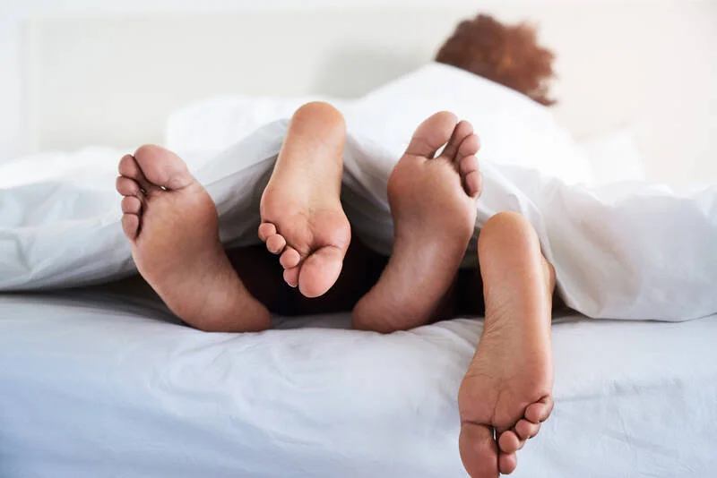 Couple On Bed 