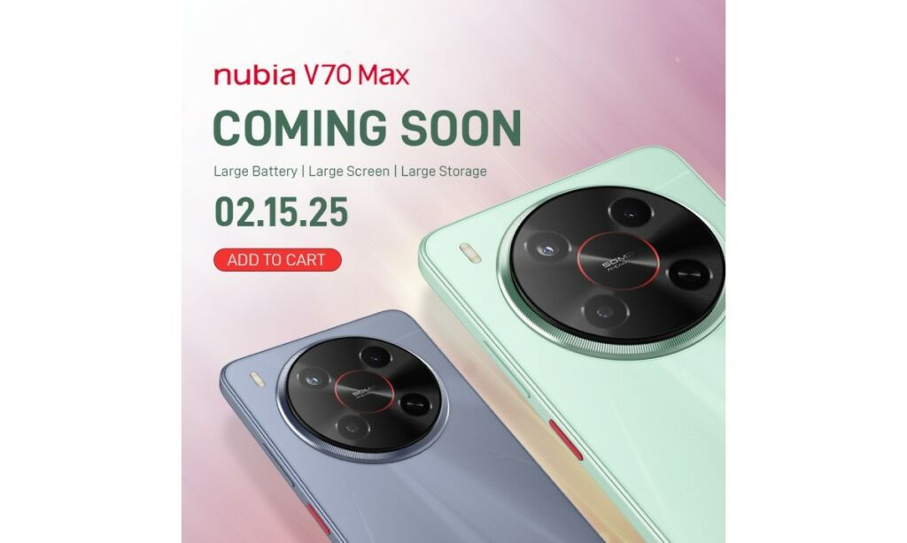 nubia V70 Max