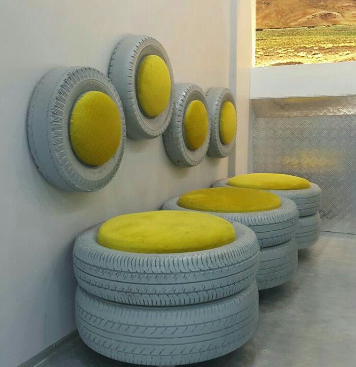 Tyre chairs ideas 