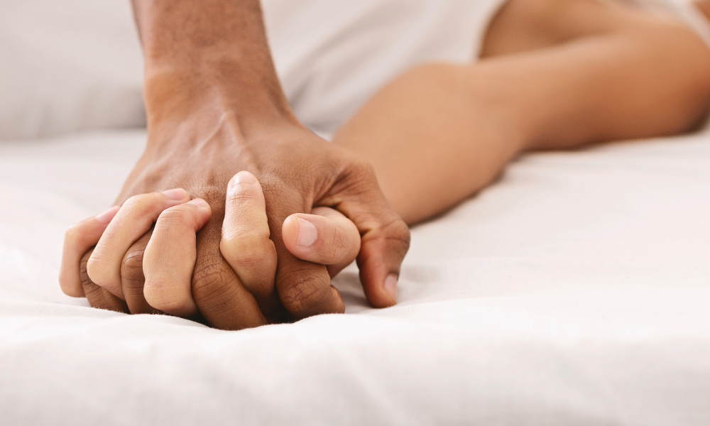 Couple Holding Hands 