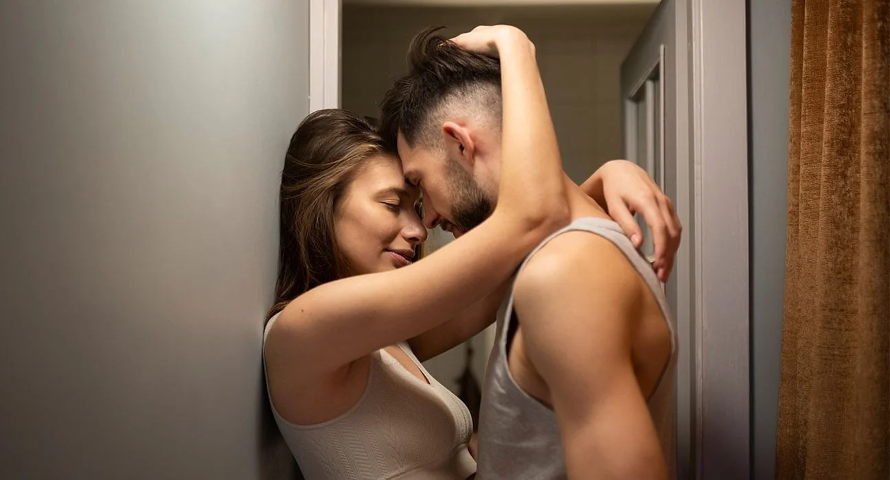 Couple On Bed 