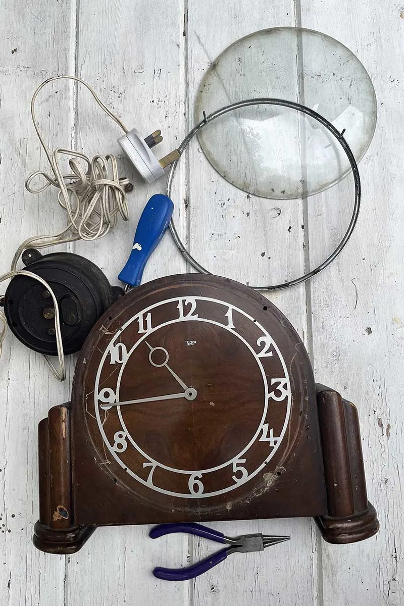 Upcycled Clock
