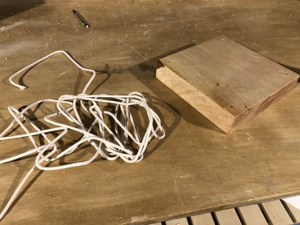 hanging plant shelf