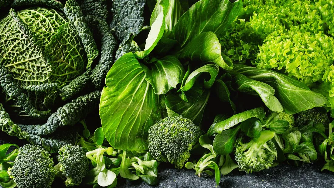 green vegetables 