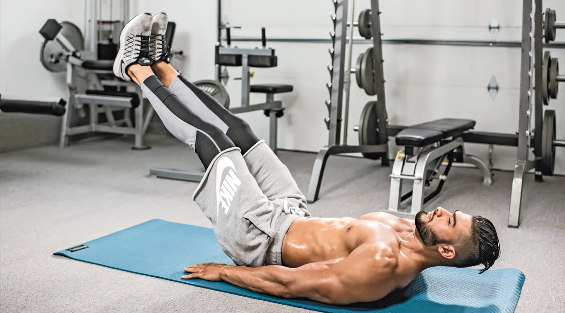  Lying Leg Raises